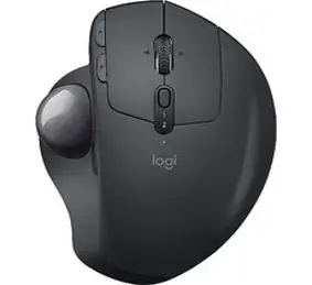 추가 10° 웨지가 있는 PC 및 MAC용 로지텍 Logitech MX Ergo Plus 고급 무선 트랙볼